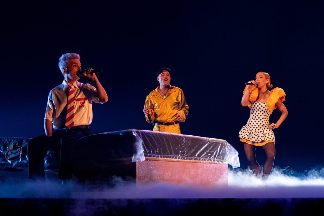 Miranda! & bailamamá en la segunda semifinal del Benidorm Fest 2026, Palau d’Esports l’Illa de Benidorm | Foto: Iván Trejo