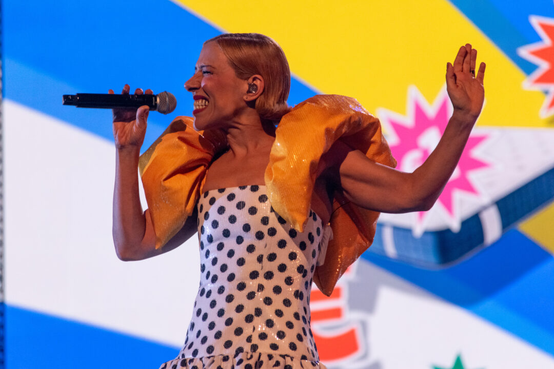 Miranda! & bailamamá en la segunda semifinal del Benidorm Fest 2026, Palau d’Esports l’Illa de Benidorm | Foto: Iván Trejo