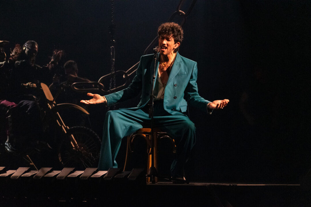 The Quinquis en la segunda semifinal del Benidorm Fest 2026, Palau d’Esports l’Illa de Benidorm | Foto: Iván Trejo