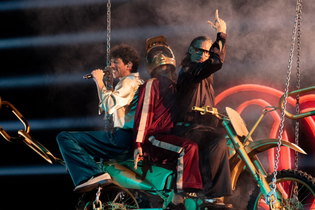 The Quinquis en la segunda semifinal del Benidorm Fest 2026, Palau d’Esports l’Illa de Benidorm | Foto: Iván Trejo