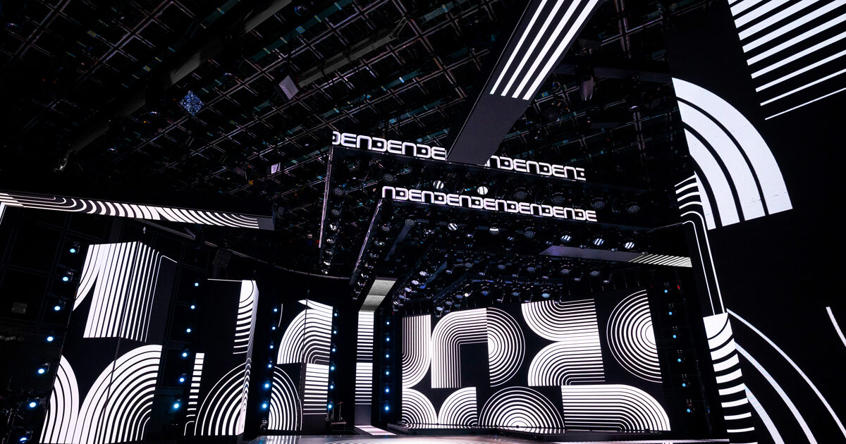 Escenario del Pesma za Evroviziju ’26 | Imagen: RTS