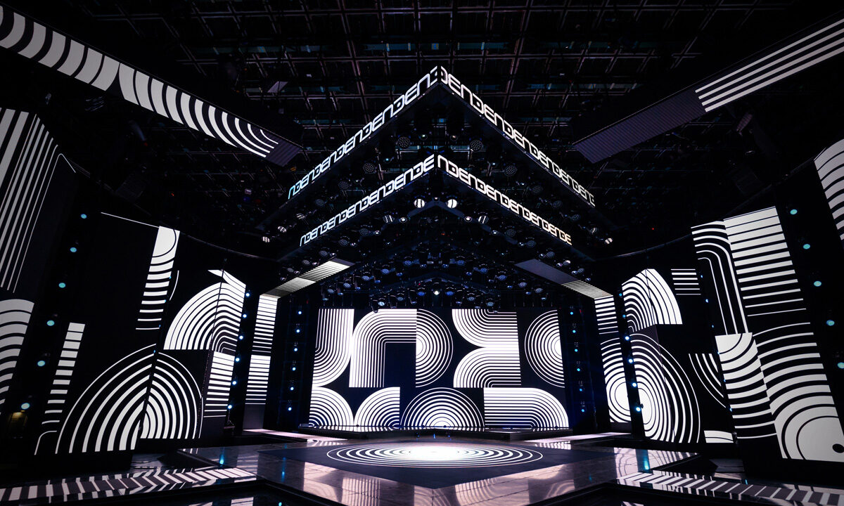 Escenario del Pesma za Evroviziju ’26 | Imagen: Gordan Jović - RTS