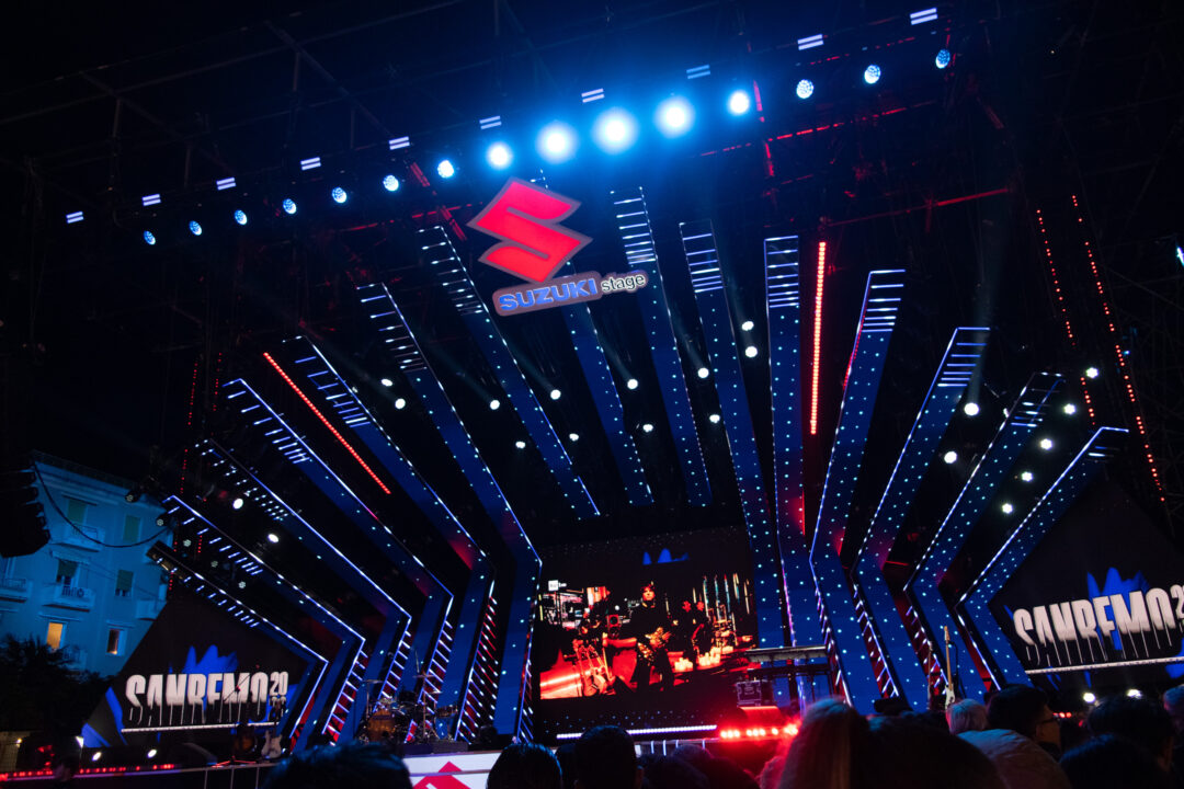 Actuación de Bresh en el Suzuki Stage de Sanremo 2026 | Foto: Iván Trejo / ESCplus