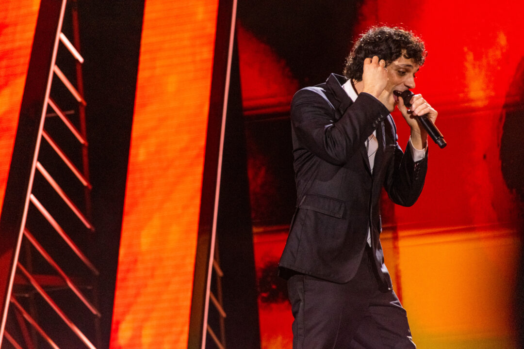 Actuación de Bresh en el Suzuki Stage de Sanremo 2026 | Foto: Iván Trejo / ESCplus