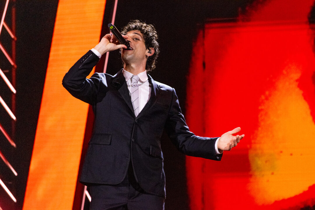 Actuación de Bresh en el Suzuki Stage de Sanremo 2026 | Foto: Iván Trejo / ESCplus