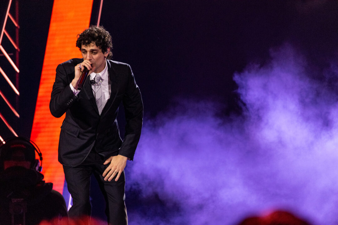 Actuación de Bresh en el Suzuki Stage de Sanremo 2026 | Foto: Iván Trejo / ESCplus