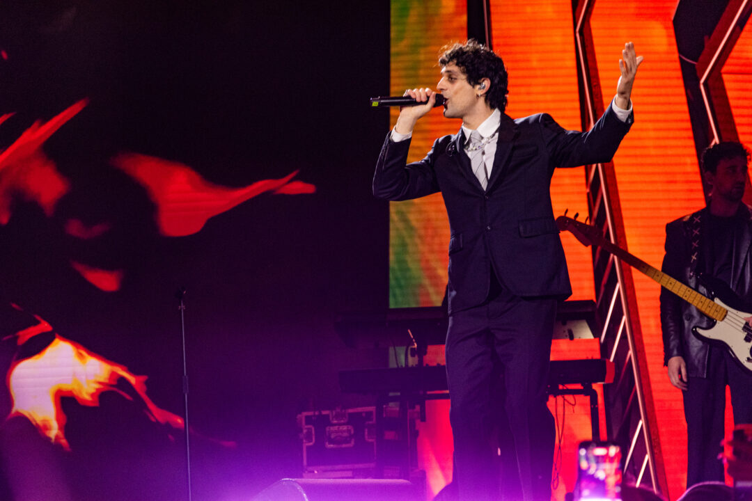 Actuación de Bresh en el Suzuki Stage de Sanremo 2026 | Foto: Iván Trejo / ESCplus