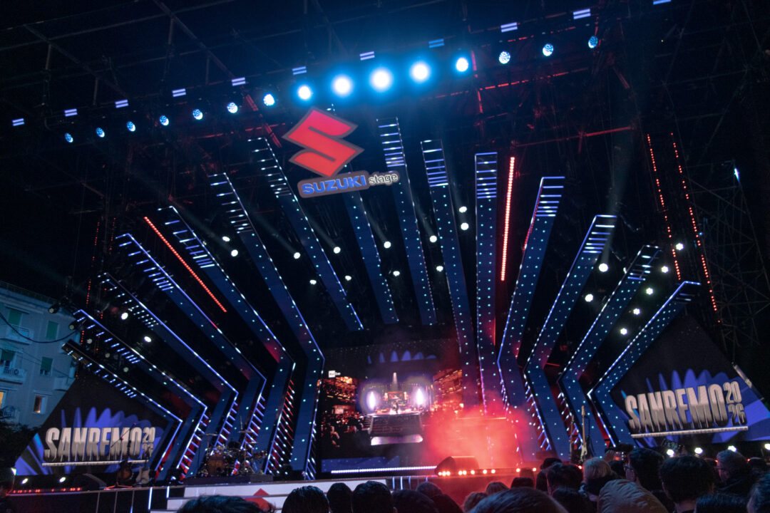 Actuación de Bresh en el Suzuki Stage de Sanremo 2026 | Foto: Iván Trejo / ESCplus