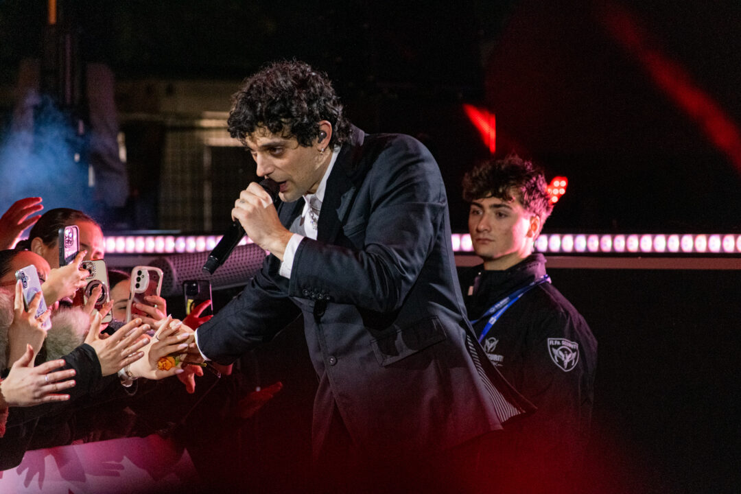 Actuación de Bresh en el Suzuki Stage de Sanremo 2026 | Foto: Iván Trejo / ESCplus