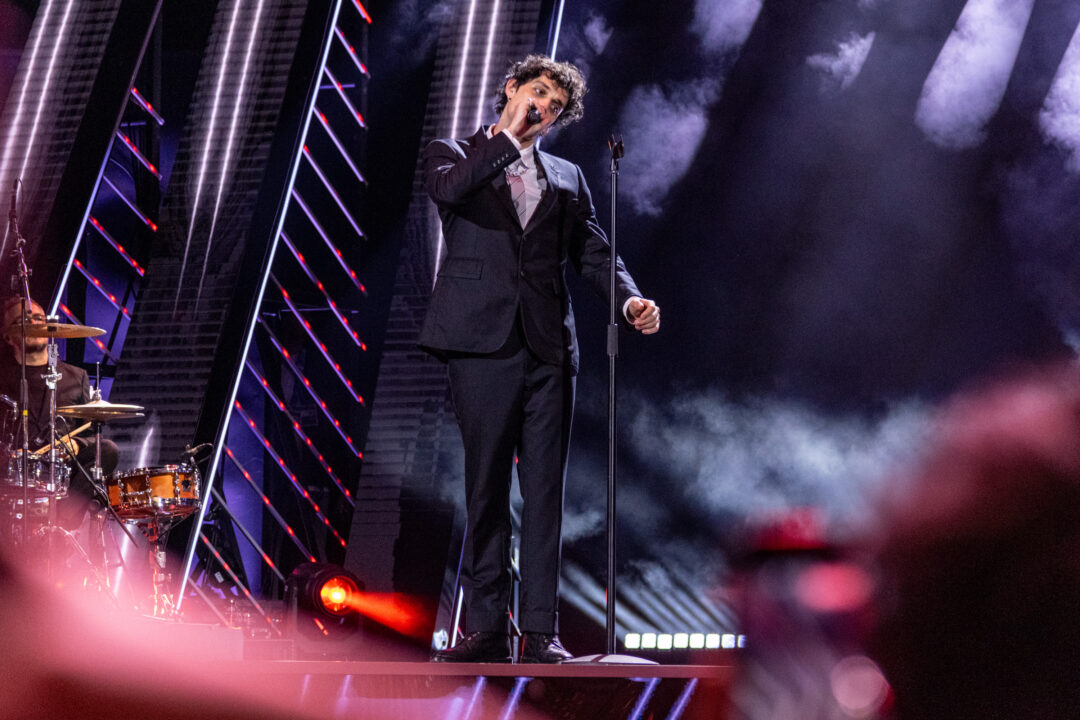 Actuación de Bresh en el Suzuki Stage de Sanremo 2026 | Foto: Iván Trejo / ESCplus