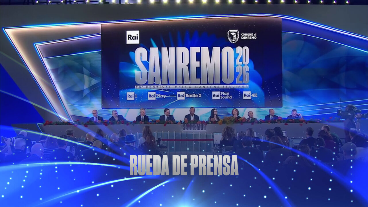 Rueda de prensa Sanremo 2026 | Liveblog del 23 de febrero: presentación del festival con Carlo Conti y Laura Pausini