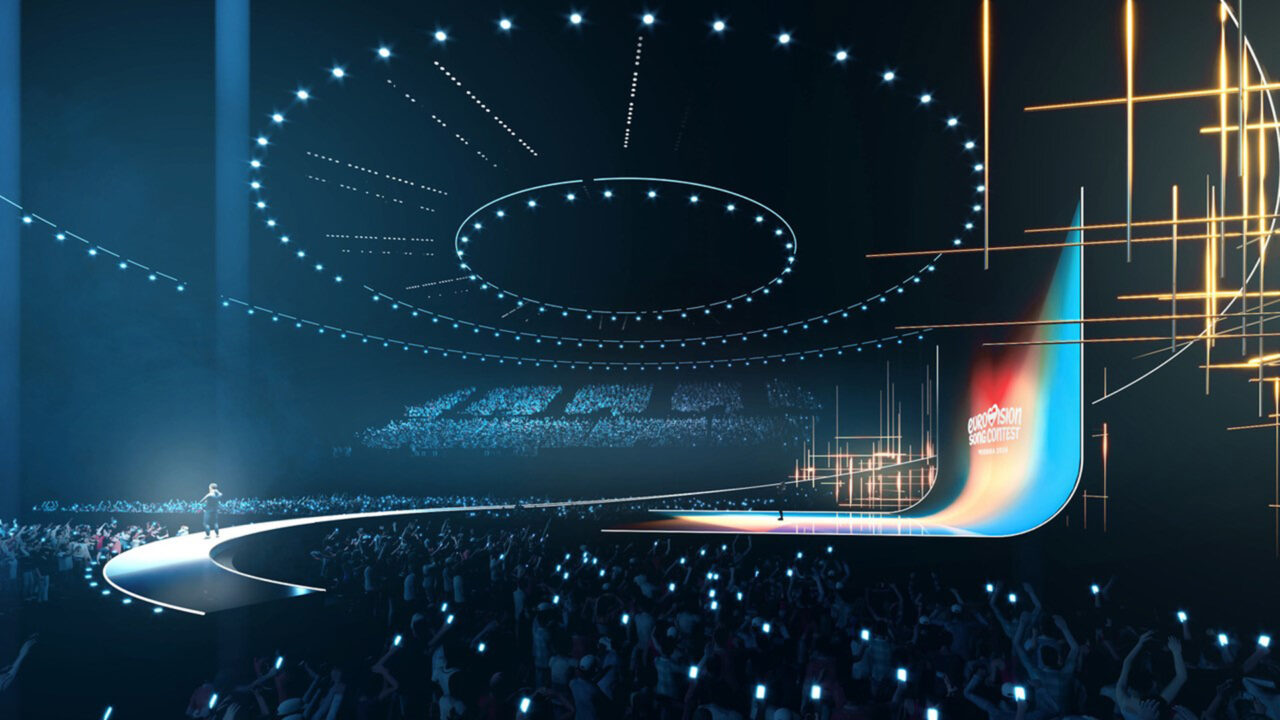 Escenario del Festival de Eurovisión 2026 | Imagen: EBU - ORF - Wieder Design Studios