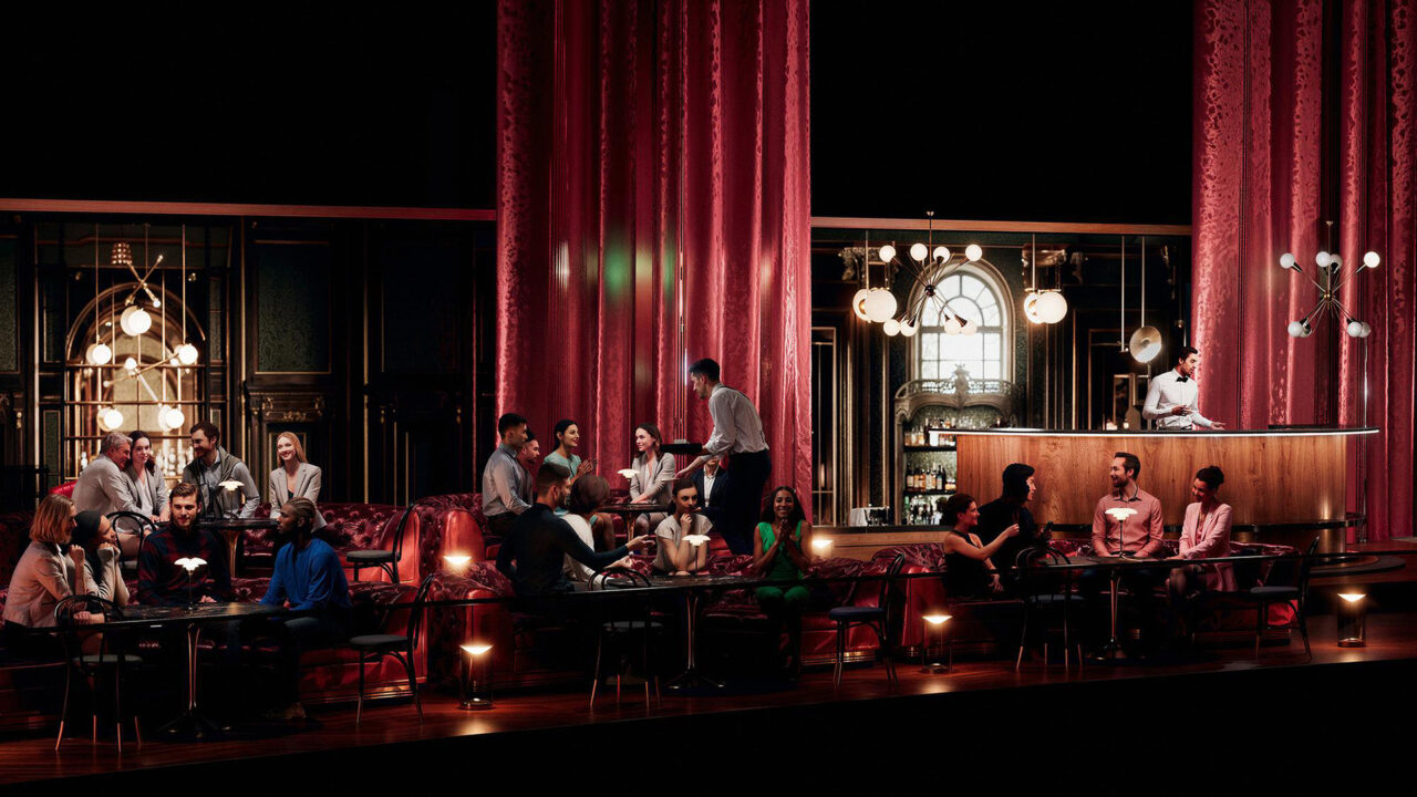 Green room del Festival de Eurovisión 2026 | Imagen: EBU - ORF - Wieder Design Studios