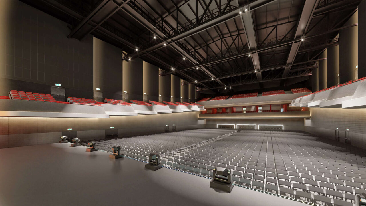 Interior del IdeaLive Arena de Bangkok (Tailandia) | Imagen: IdeaLive CO.,LTD.