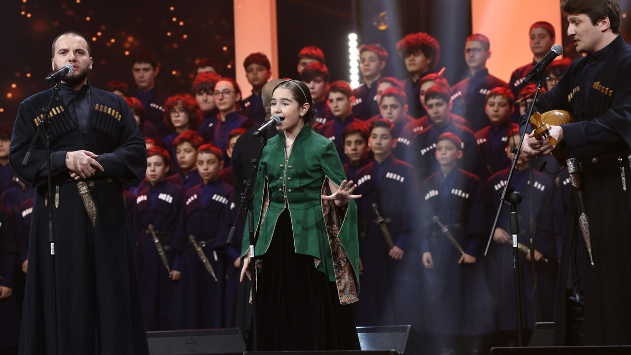 Elizabet Dzadzamia en la Gala 4 del Ranina 2026 | Imagen: GPB