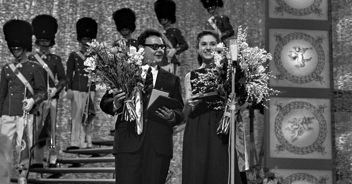 Gigliola Cinquetti, ganadora del Festival de Eurovisión 1964 | Imagen: DR Arkiv