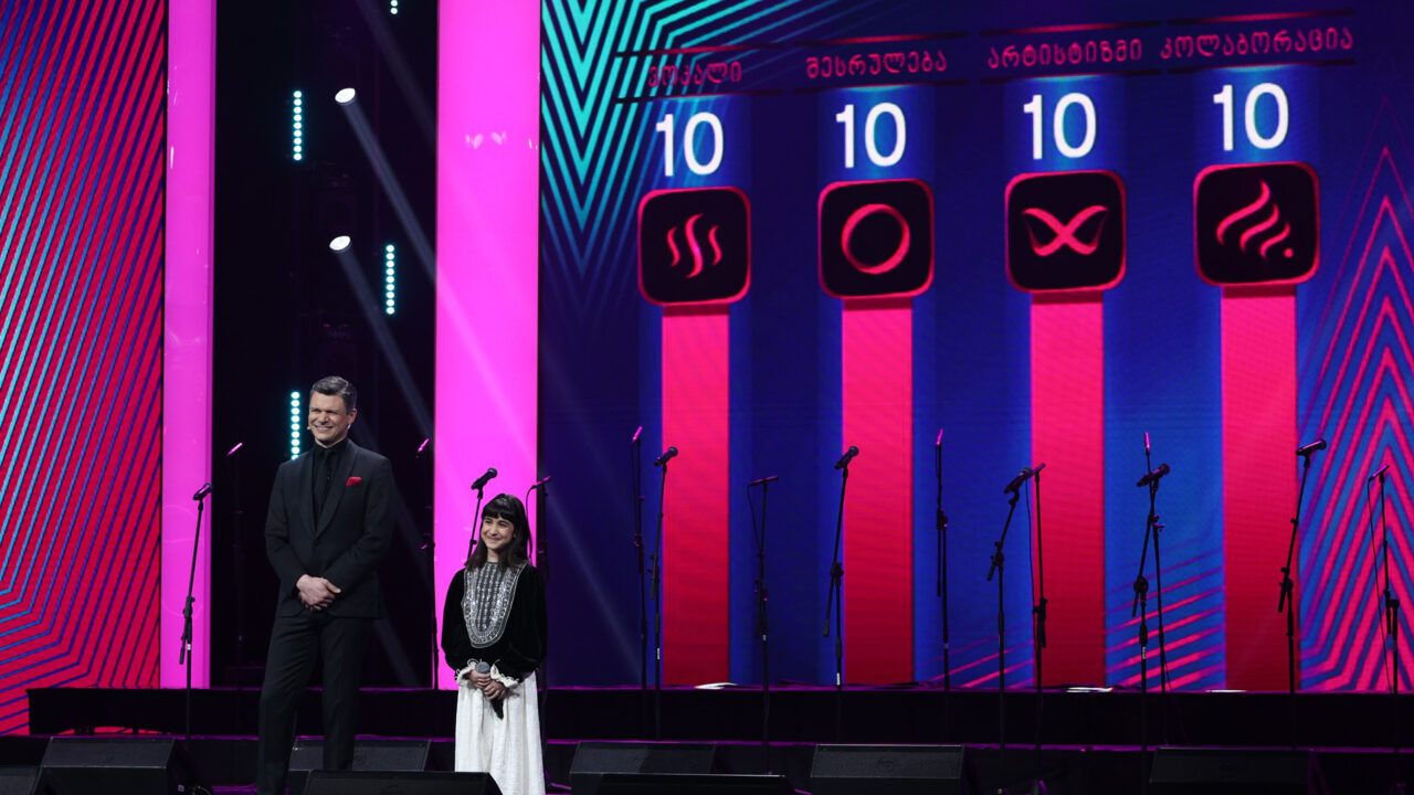 Liliana Chachanidze en la Gala 4 del Ranina 2026 | Imagen: GPB