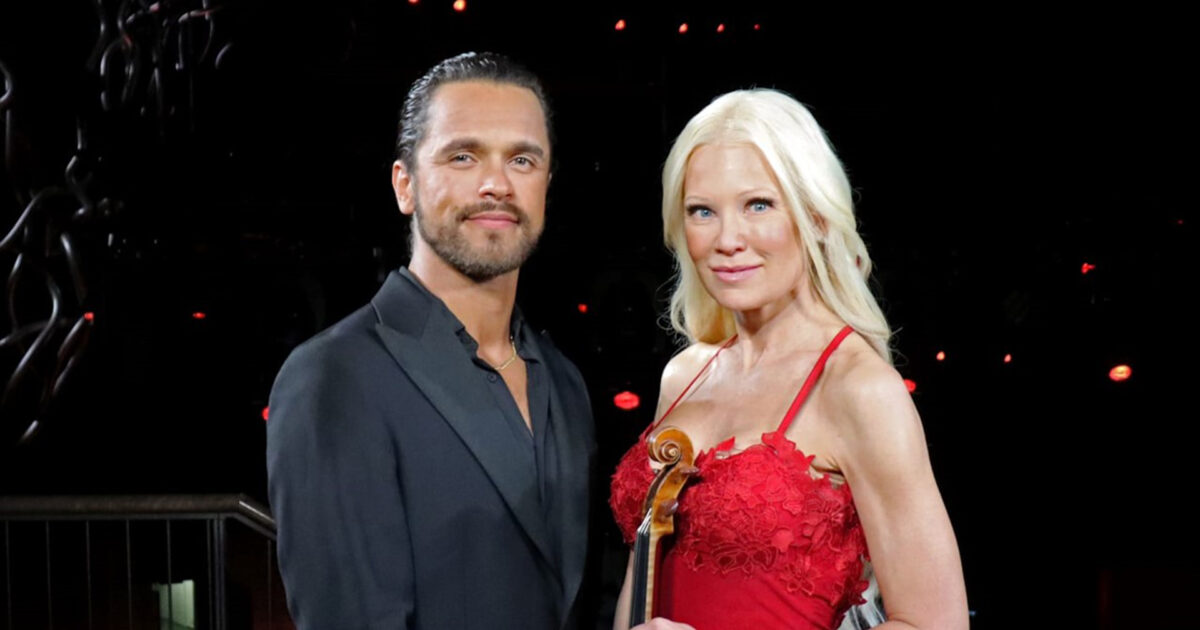 Linda Lampenius x Pete Parkkonen, representantes de Finlandia en el Festival de Eurovisión 2026 | Imagen: Miikka Varila - Yle