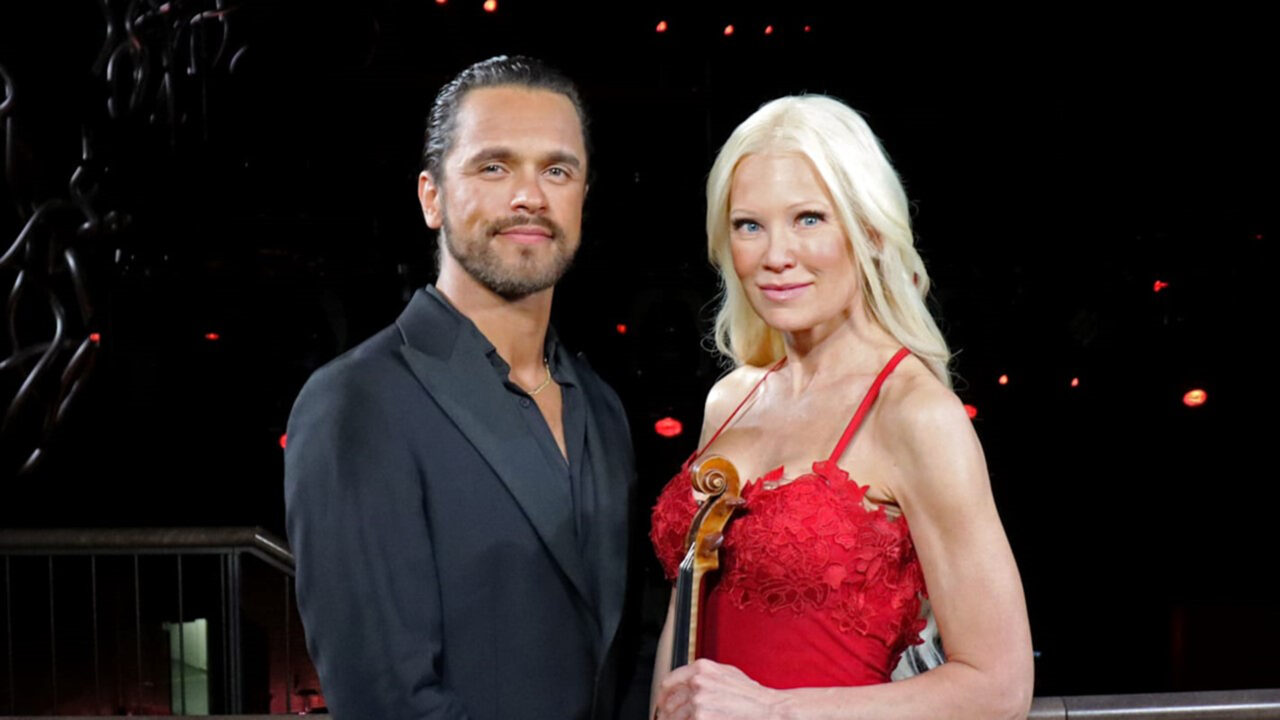 Linda Lampenius x Pete Parkkonen, representantes de Finlandia en el Festival de Eurovisión 2026 | Imagen: Miikka Varila - Yle