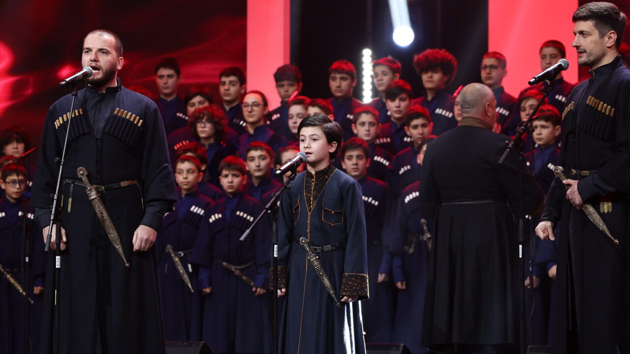 Luka Guturishvili en la Gala 3 del Ranina 2026 | Imagen: GPB