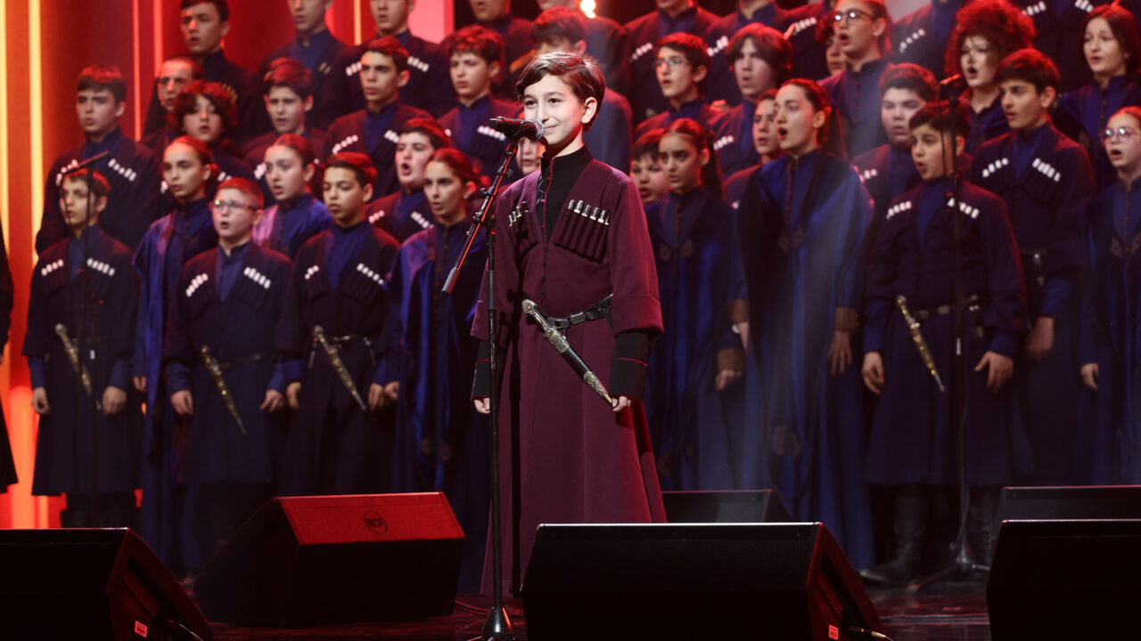 Zurab Naskidashvili en la Gala 3 del Ranina 2026 | Imagen: GPB