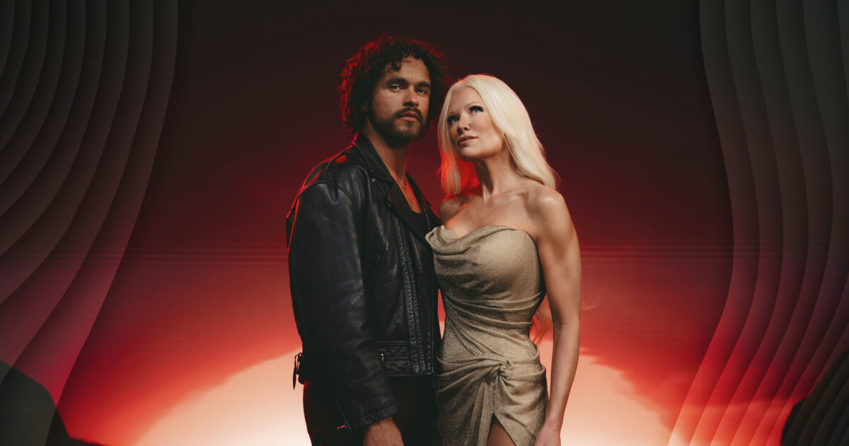 Linda Lampenius x Pete Parkkonen, representantes de Finlandia en Eurovisión 2026 | Imagen: Nelli Kenttä