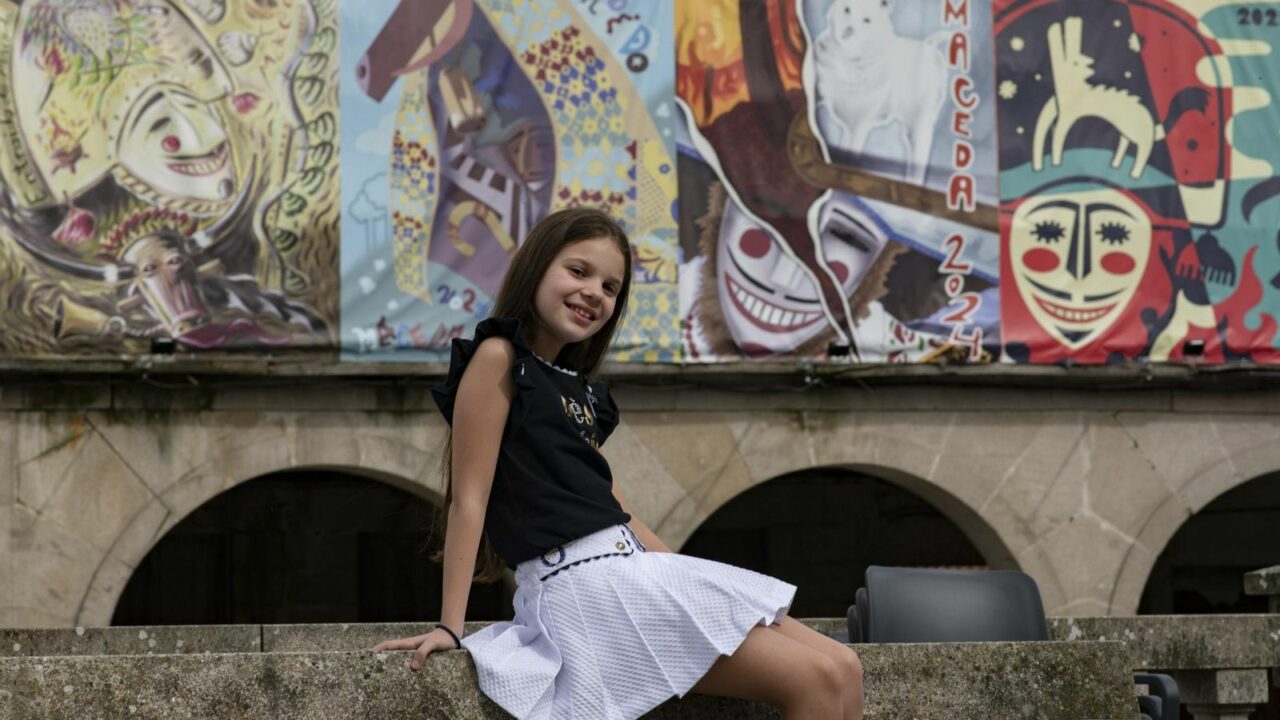 La orensana Daniela González Fontâo, en la carrera para representar a Portugal en Eurovisión Junior 2026