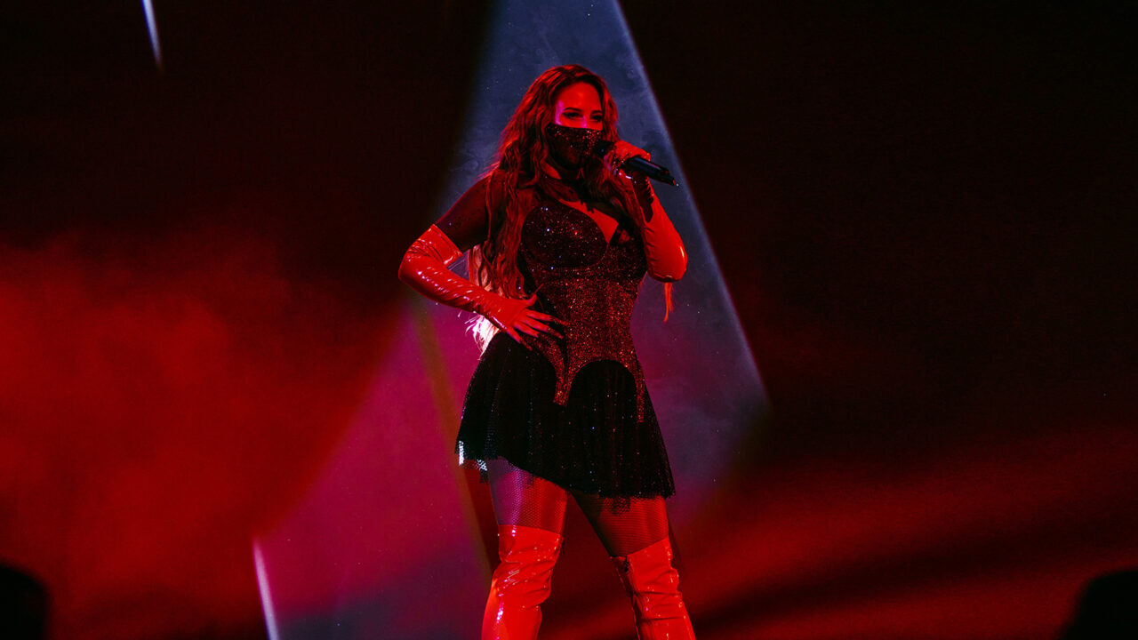 FELICIA (Suecia) en la primera semifinal del Festival de Eurovisión 2026 | Imagen: Alma Bengtsson - EBU