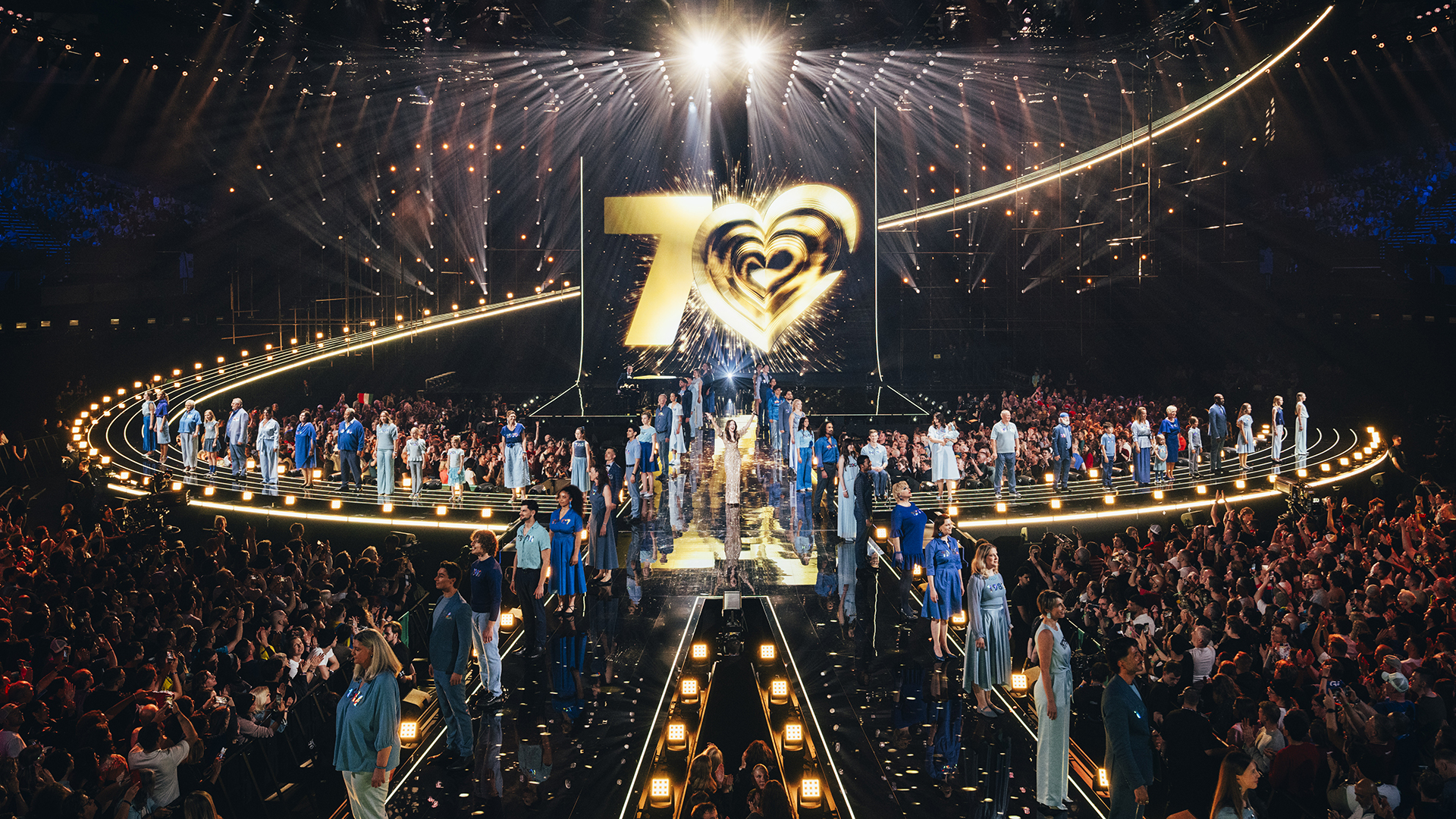 Opening act de la primera semifinal del Festival de Eurovisión 2026 | Imagen: Sarah Louise Bennett - EBU