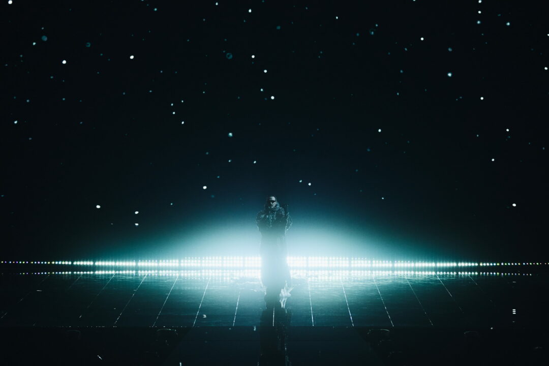 Alis (Albania) en su primer ensayo individual en el Festival de Eurovisión 2026 | Imagen: Alma Bengtsson - EBU