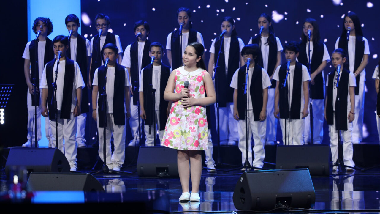 Ana Tavdgiridze en la Gala 7 del Ranina 2026 | Imagen: GPB