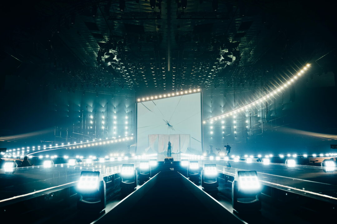JIVA (Azerbaiyán) en su primer ensayo individual en el Festival de Eurovisión 2026 | Imagen: Sarah Louise Bennett - EBU