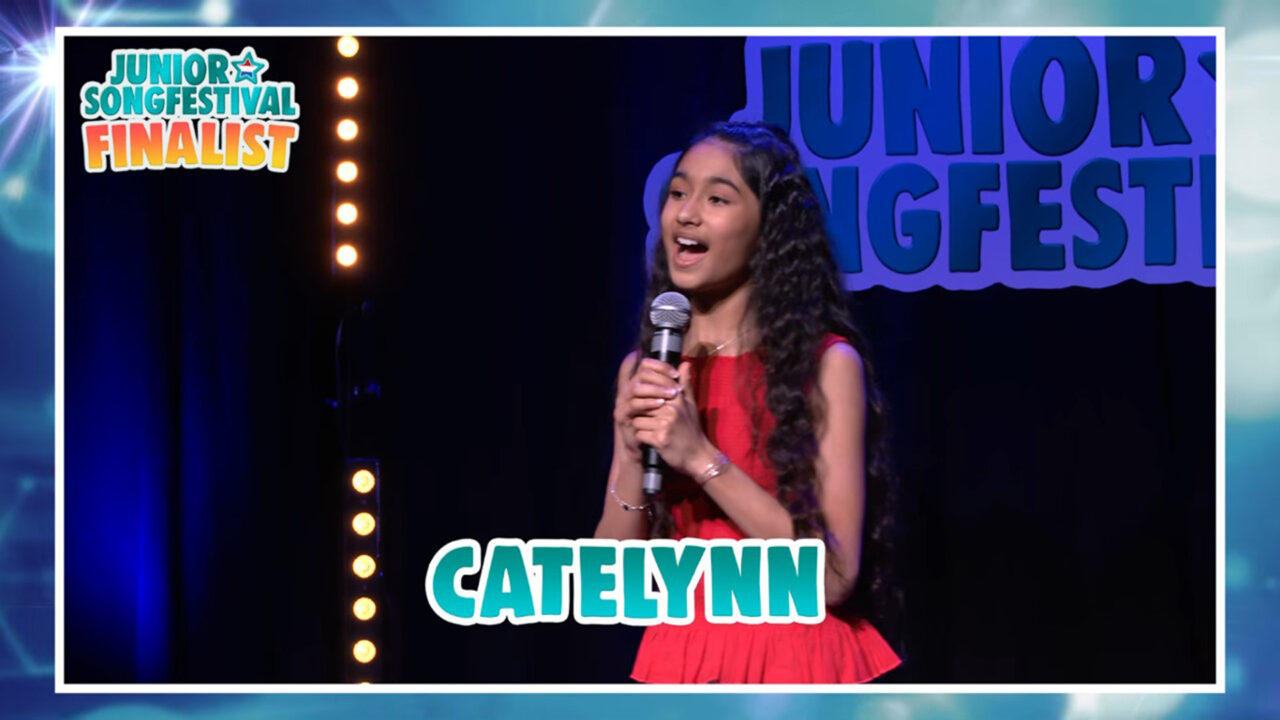 Catelynn, finalista del Junior Songfestival 2026 | Imagen: AVROTROS