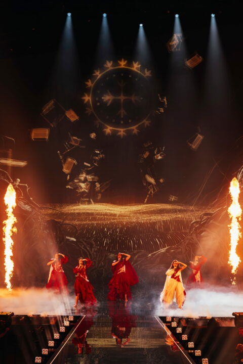 LELEK (Croacia) en su primer ensayo individual en el Festival de Eurovisión 2026 | Imagen: Sarah Louise Bennett - EBU