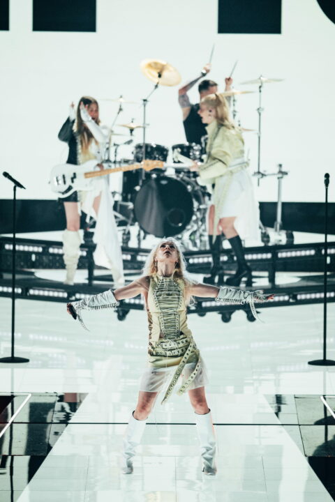 Vanilla Ninja (Estonia) en su primer ensayo individual en el Festival de Eurovisión 2026 | Imagen: Sarah Louise Bennett - EBU