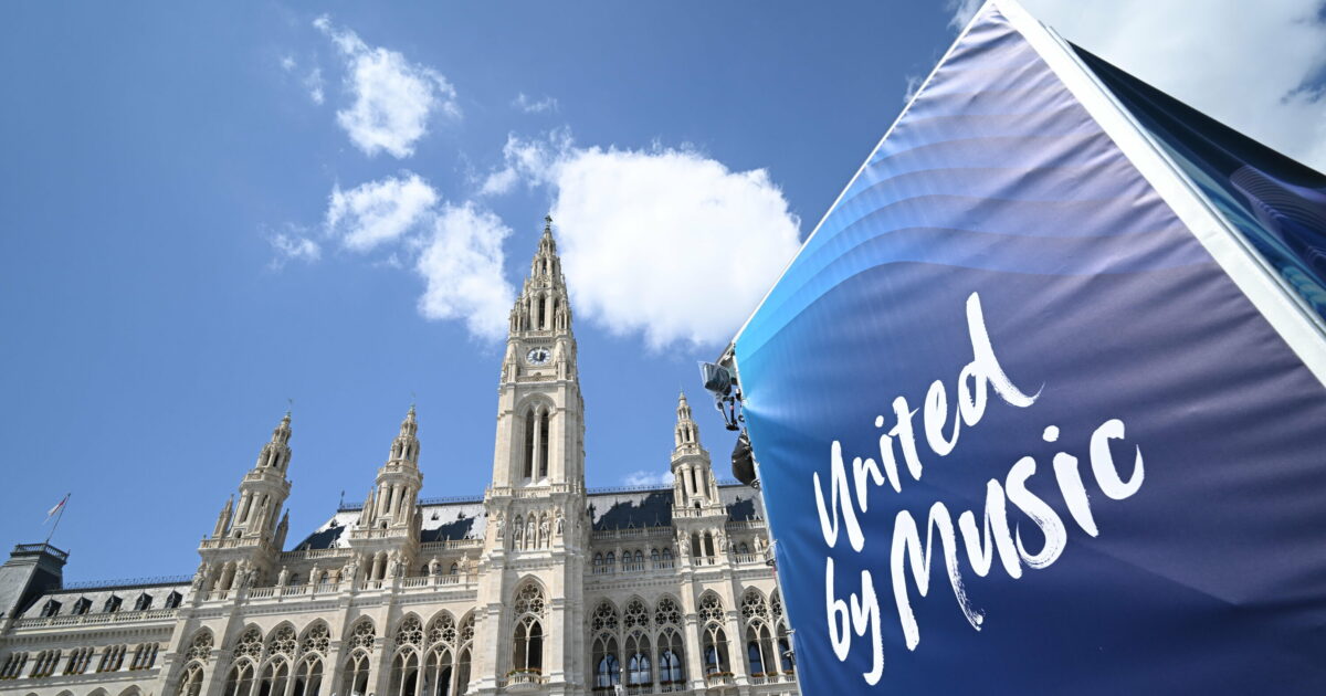 Rathausplatz de Viena, sede de la Eurovision Village y de la Alfombra Turquesa del Festival de Eurovisión 2026 | Imagen: Hans Leitner - ORF