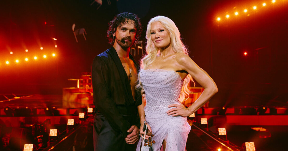 Linda Lampenius x Pete Parkkonen, representantes de Finlandia en el Festival de Eurovisión 2026 | Imagen: Alma Bengtsson - EBU