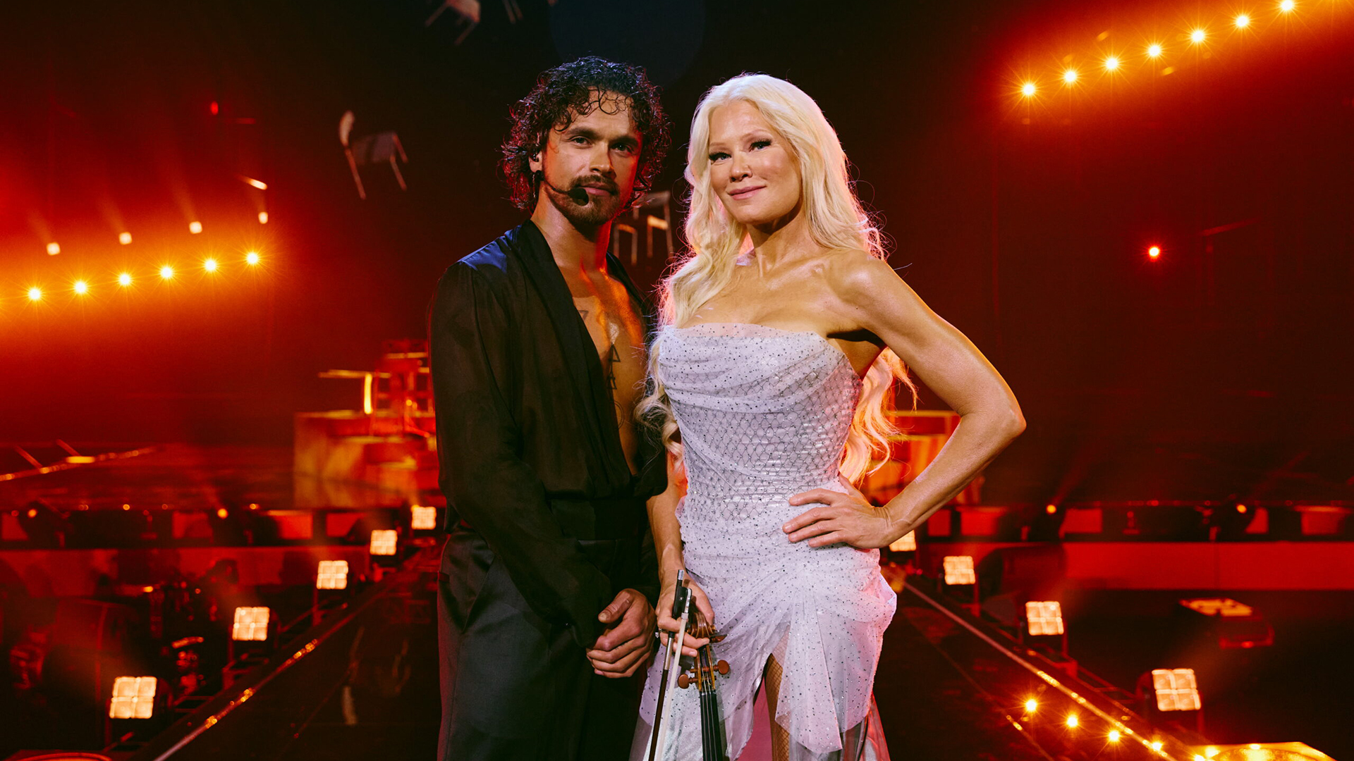 Linda Lampenius x Pete Parkkonen, representantes de Finlandia en el Festival de Eurovisión 2026 | Imagen: Alma Bengtsson - EBU