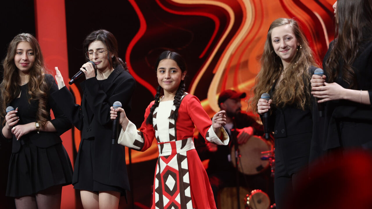 Nita Nabashvili en la Gala 6 del Ranina 2026 | Imagen: GPB