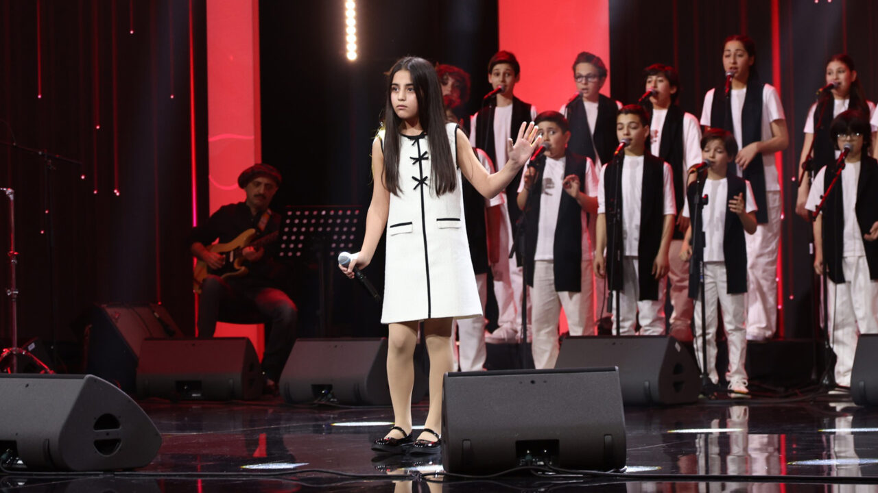 Nita Nabashvili en la Gala 8 del Ranina 2026 | Imagen: GPB