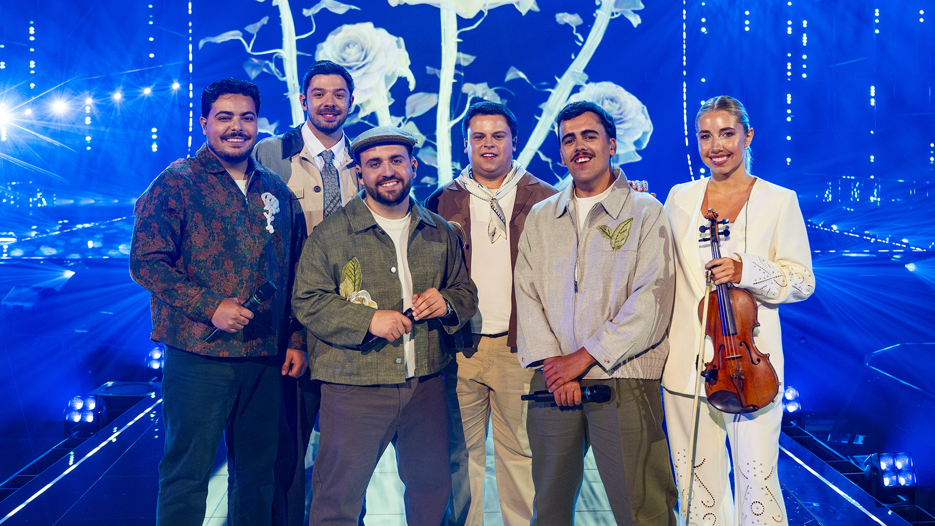 Bandidos do Cante, representantes de Portugal en el Festival de Eurovisión 2026 | Imagen: Sarah Louise Bennett - EBU