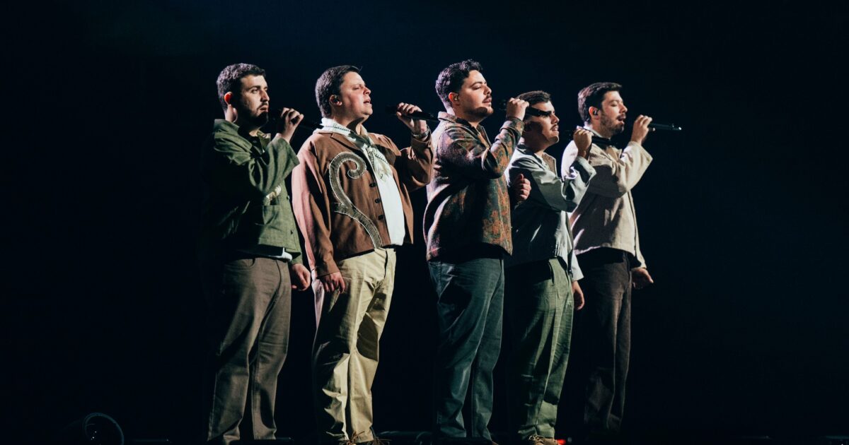 Bandidos do Cante (Portugal) en su primer ensayo individual en el Festival de Eurovisión 2026 | Imagen: Sarah Louise Bennett - EBU