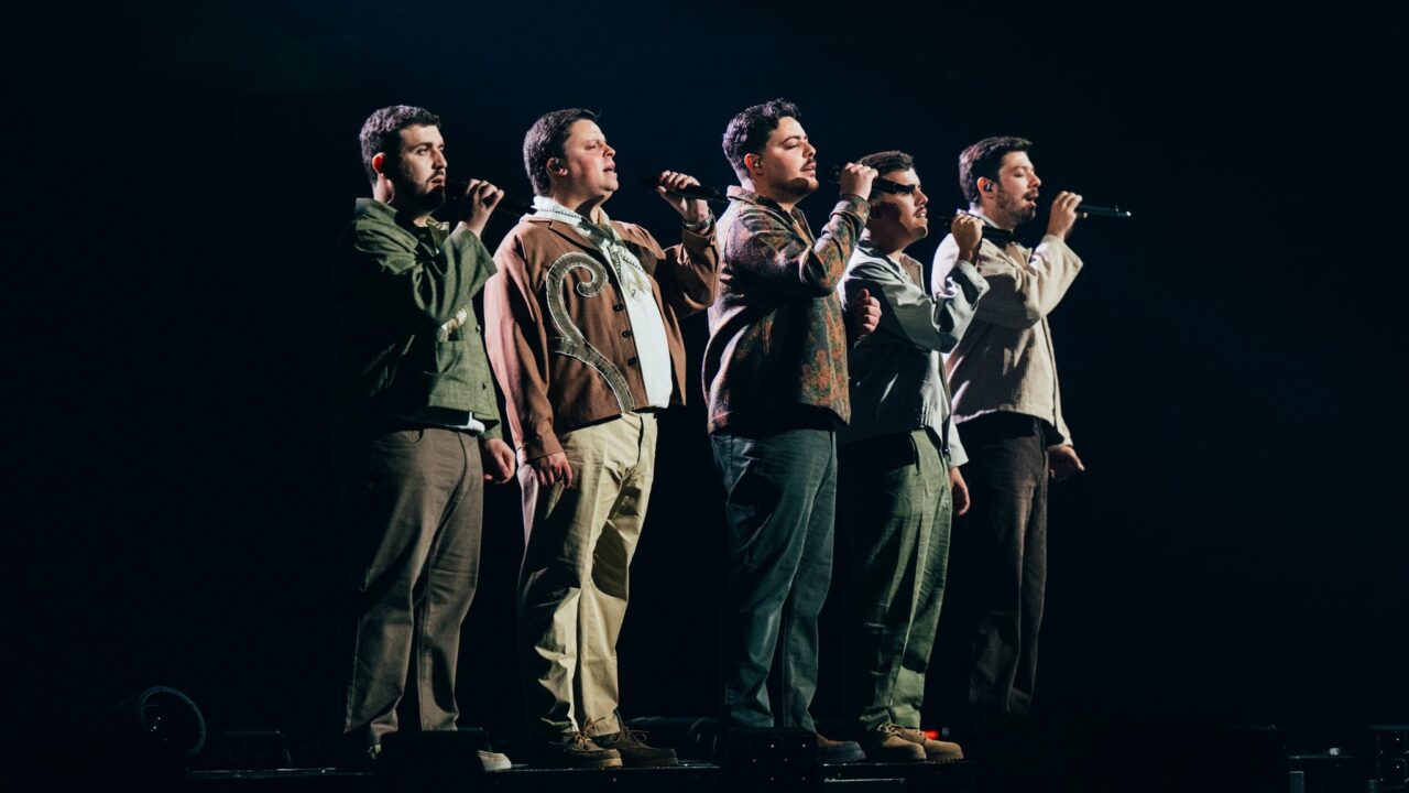 Bandidos do Cante (Portugal) en su primer ensayo individual en el Festival de Eurovisión 2026 | Imagen: Sarah Louise Bennett - EBU