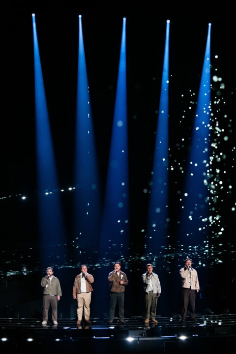 Bandidos do Cante (Portugal) en su primer ensayo individual en el Festival de Eurovisión 2026 | Imagen: Corinne Cumming - EBU