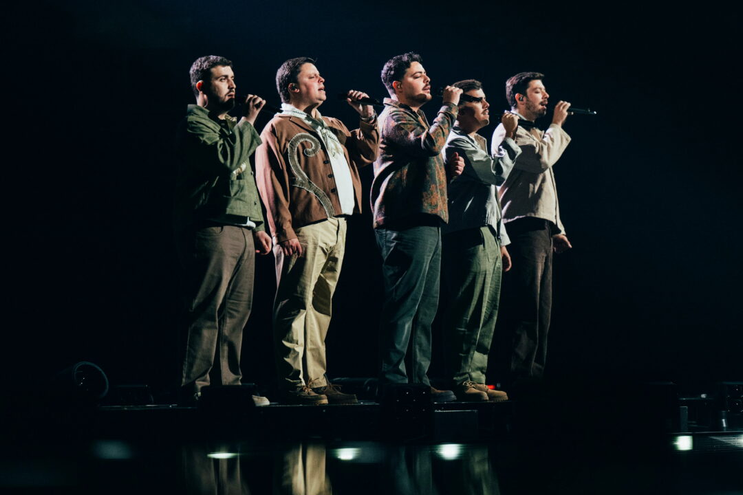 Bandidos do Cante (Portugal) en su primer ensayo individual en el Festival de Eurovisión 2026 | Imagen: Sarah Louise Bennett - EBU