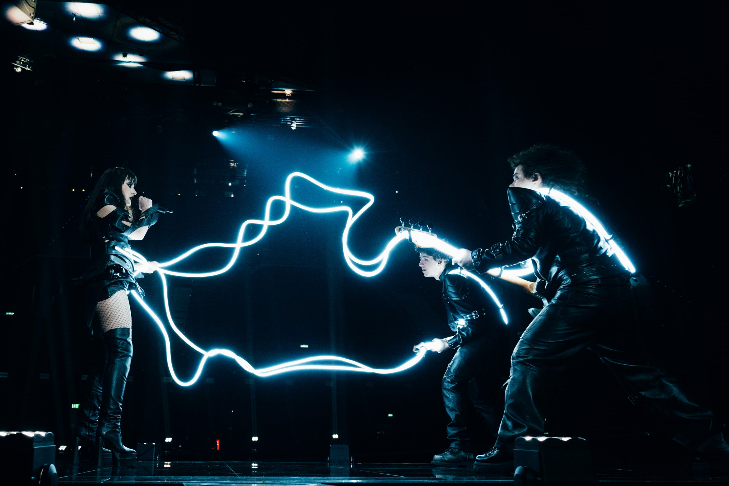 Alexandra Căpitănescu (Rumanía) en su primer ensayo individual en el Festival de Eurovisión 2026 | Imagen: Sarah Louise Bennett - EBU