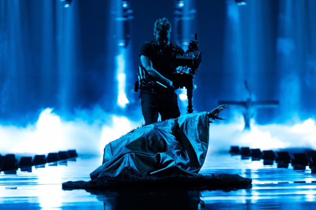 LAVINA (Serbia) en su primer ensayo individual en el Festival de Eurovisión 2026 | Imagen: Corinne Cumming - EBU