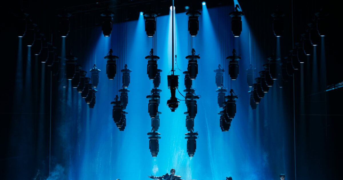 LAVINA (Serbia) en su primer ensayo individual en el Festival de Eurovisión 2026 | Imagen: Corinne Cumming - EBU