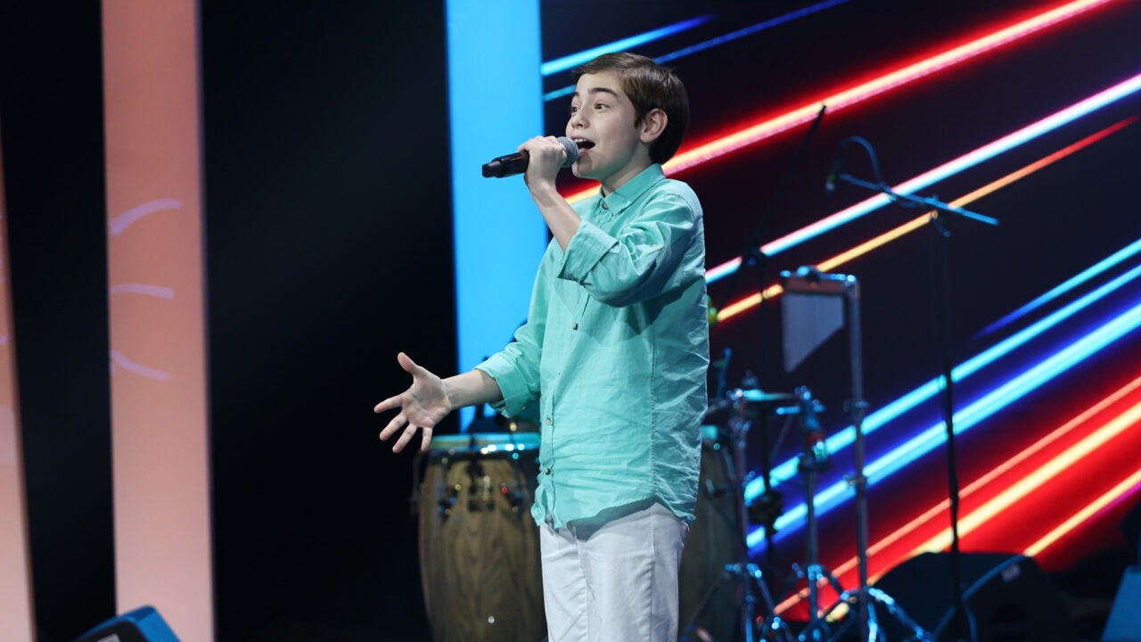 Toma Turkadze en la Gala 8 del Ranina 2026 | Imagen: GPB