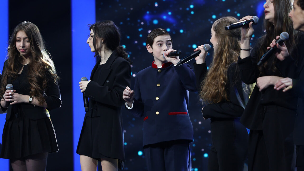 Toma Turkadze en la Gala 6 del Ranina 2026 | Imagen: GPB